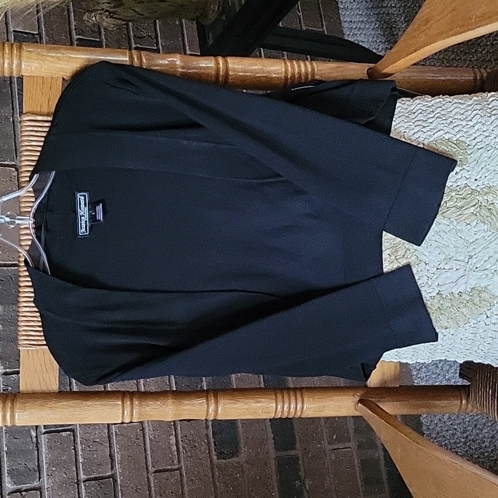 Jessica Howard Evenings, black shrug, size L - Picture 5 of 8